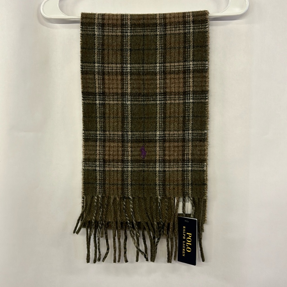 Ralph Lauren Wool Scarf Made in Italy! New with Tags!